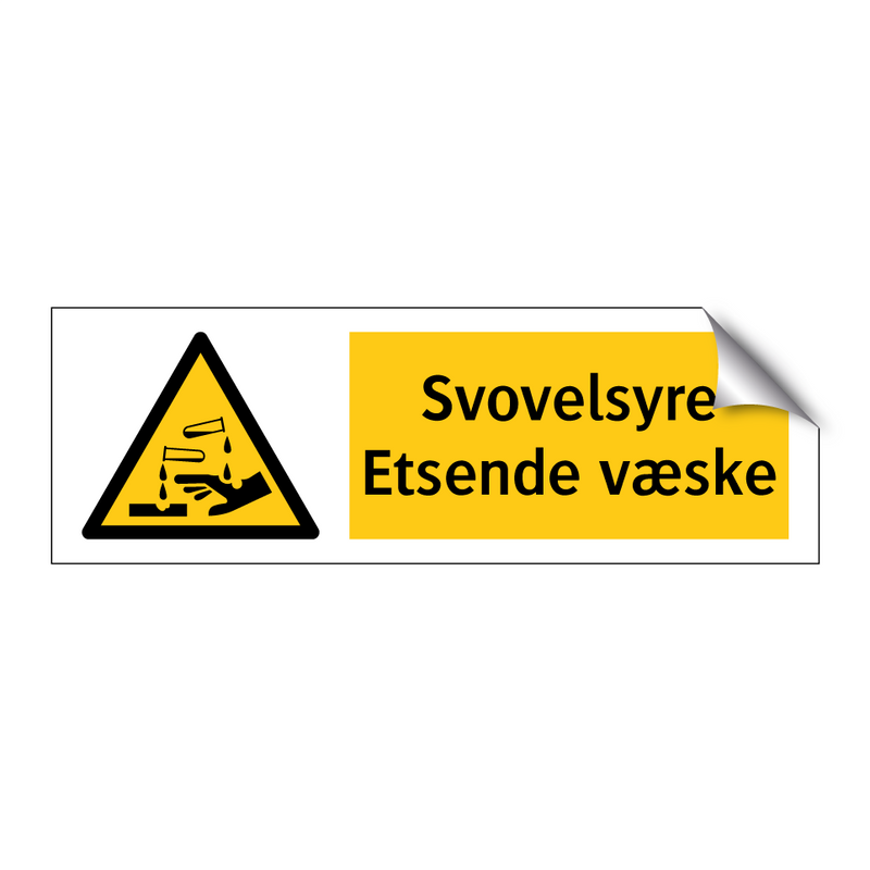 Svovelsyre etsende væske & Svovelsyre etsende væske & Svovelsyre etsende væske