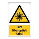 Fare fiberoptisk kabel