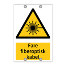 Fare fiberoptisk kabel