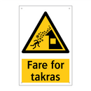 Fare for takras