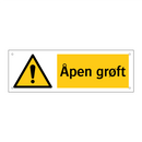 Åpen grøft