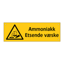 Ammoniakk etsende væske
