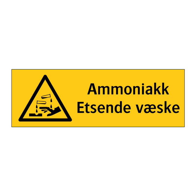 Ammoniakk etsende væske & Ammoniakk etsende væske & Ammoniakk etsende væske