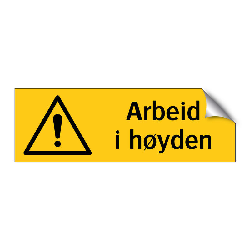 Arbeid i høyden & Arbeid i høyden & Arbeid i høyden & Arbeid i høyden & Arbeid i høyden