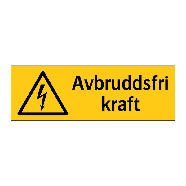 Avbruddsfri kraft & Avbruddsfri kraft & Avbruddsfri kraft & Avbruddsfri kraft & Avbruddsfri kraft