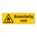 Brannfarlig rom