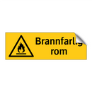 Brannfarlig rom