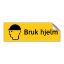 Bruk hjelm