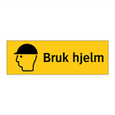 Bruk hjelm