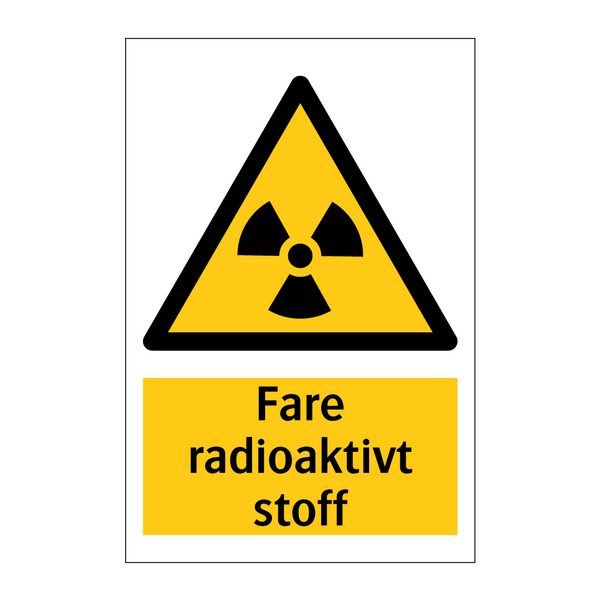 Fare radioaktivt stoff & Fare radioaktivt stoff & Fare radioaktivt stoff & Fare radioaktivt stoff