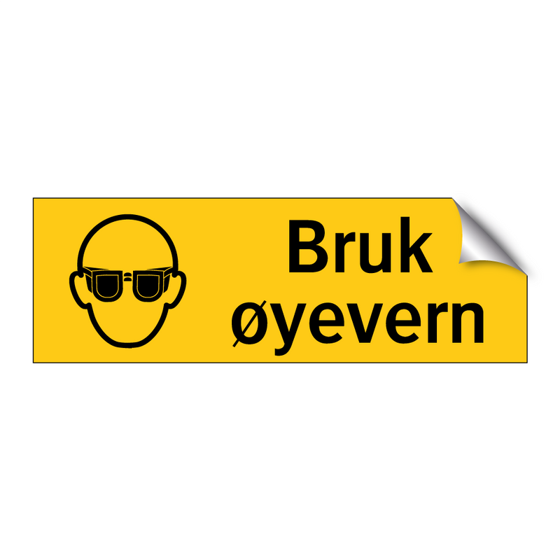 Bruk øyevern