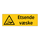 Etsende væske