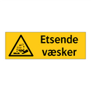Etsende væsker