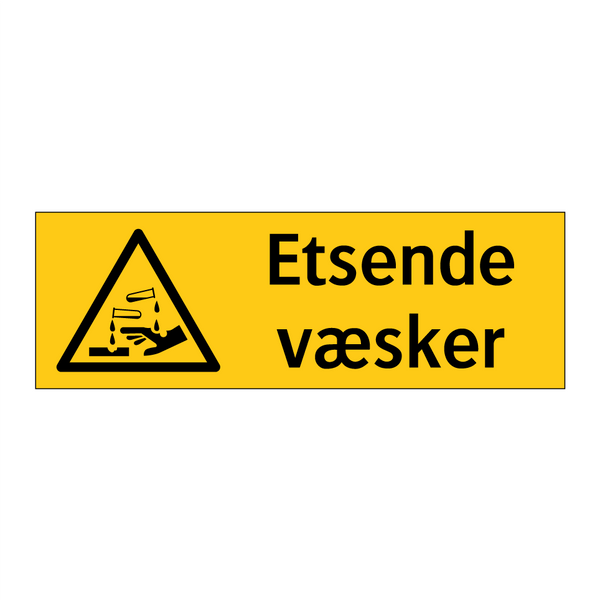 Etsende væsker