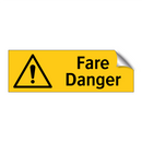 Fare Danger