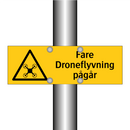 Fare Droneflyvning pågår