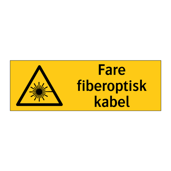 Fare fiberoptisk kabel