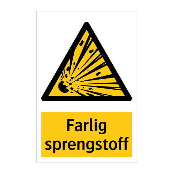 Farlig sprengstoff