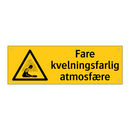 Fare kvelningsfarlig atmosfære