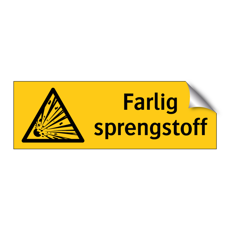 Farlig sprengstoff & Farlig sprengstoff & Farlig sprengstoff & Farlig sprengstoff