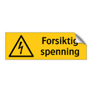 Forsiktig spenning