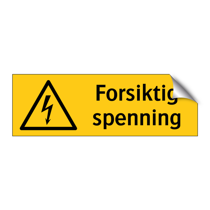 Forsiktig spenning & Forsiktig spenning & Forsiktig spenning & Forsiktig spenning