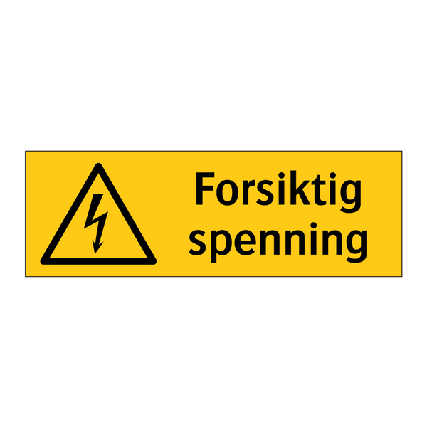 Forsiktig spenning