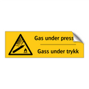 Gas under pressure Gass under trykk