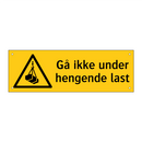 Gå ikke under hengende last