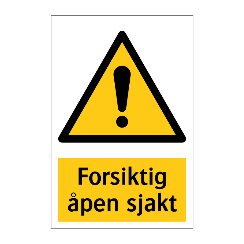 Forsiktig åpen sjakt & Forsiktig åpen sjakt & Forsiktig åpen sjakt & Forsiktig åpen sjakt