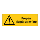 Propan eksplosjonsfare