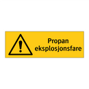 Propan eksplosjonsfare