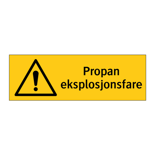 Propan eksplosjonsfare