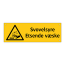 Svovelsyre etsende væske