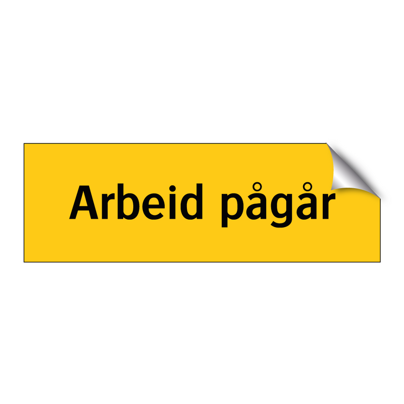 Arbeid pågår & Arbeid pågår & Arbeid pågår & Arbeid pågår & Arbeid pågår & Arbeid pågår