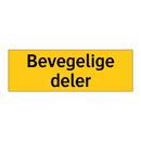 Bevegelige deler