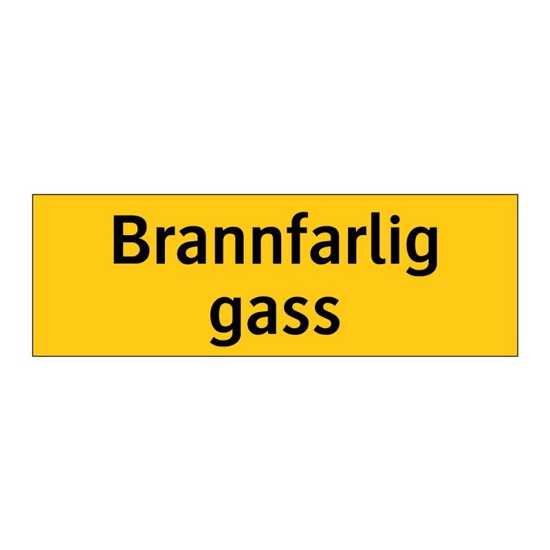 Brannfarlig gass & Brannfarlig gass & Brannfarlig gass & Brannfarlig gass & Brannfarlig gass