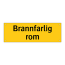 Brannfarlig rom