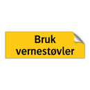Bruk vernestøvler