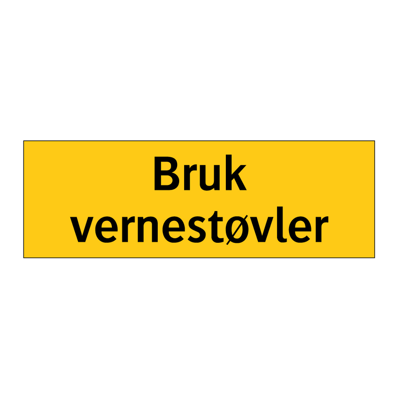 Bruk vernestøvler & Bruk vernestøvler & Bruk vernestøvler & Bruk vernestøvler
