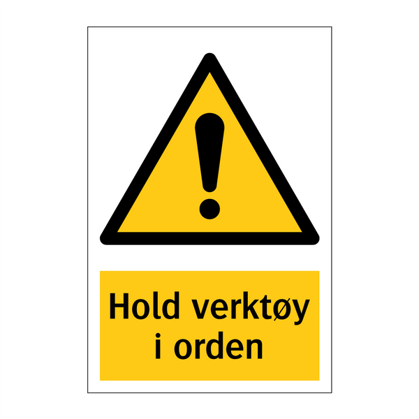Hold verktøy i orden