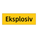 Eksplosiv