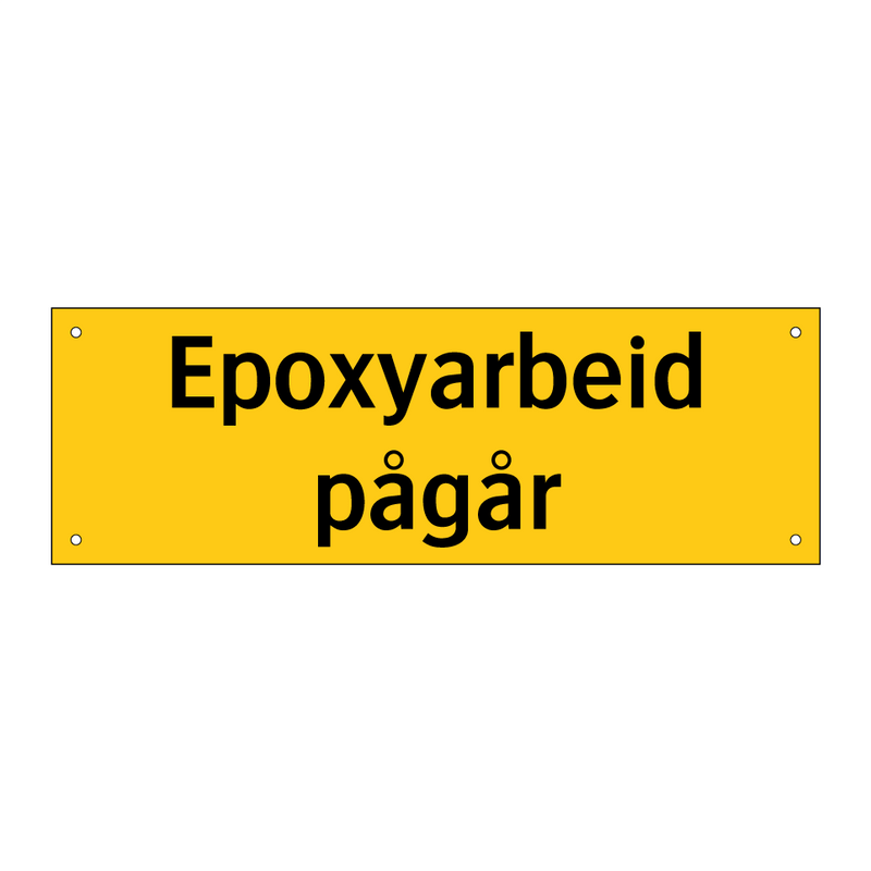 Epoxyarbeid pågår & Epoxyarbeid pågår & Epoxyarbeid pågår & Epoxyarbeid pågår