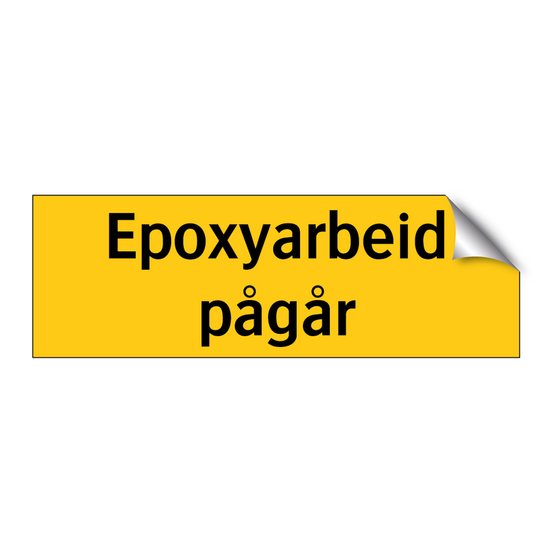 Epoxyarbeid pågår & Epoxyarbeid pågår & Epoxyarbeid pågår & Epoxyarbeid pågår