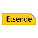Etsende