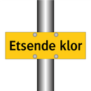 Etsende klor