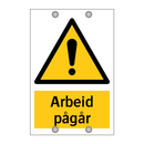 Arbeid pågår