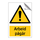 Arbeid pågår