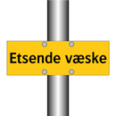 Etsende væske