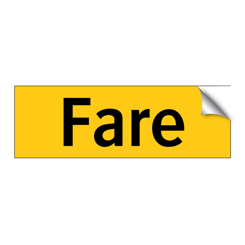 Fare & Fare & Fare & Fare & Fare & Fare & Fare & Fare & Fare